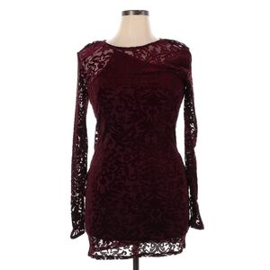 Maroon Cocktail Dress (XL)
